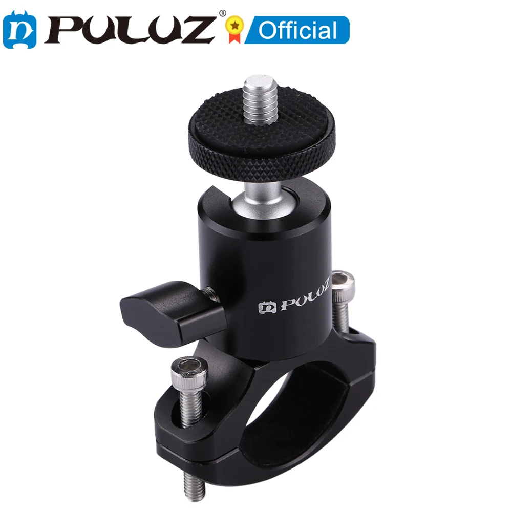 Адаптер для штатива PULUZ велосипеда с алюминиевой шаровой головкой GoPro HERO9 Black / 8 Max