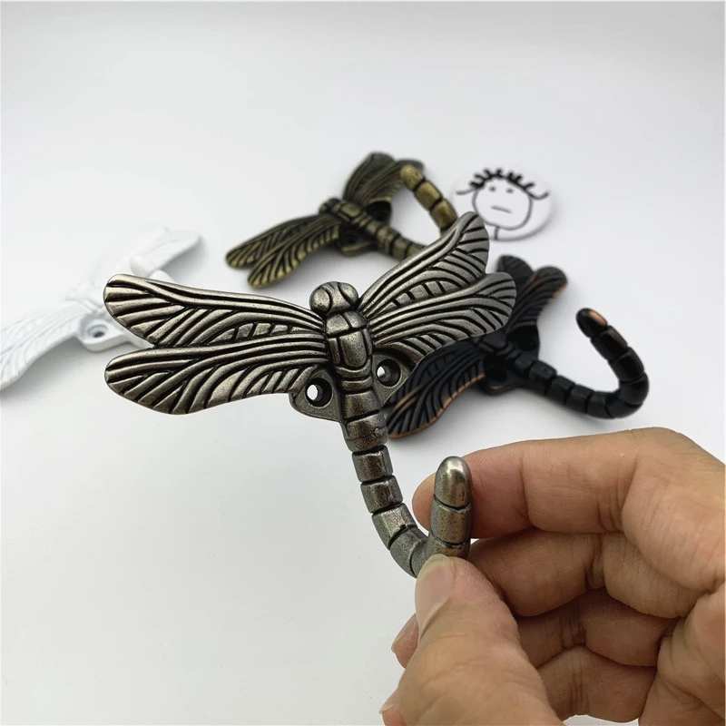 LCH Творческий креативный в форме стрекозы крючок для одежды держатель ключей из