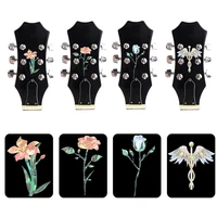 guitar headstock decal sticker neck diy guitars accessories inlaid stickers easy remove no trace protect guitar neck sticker