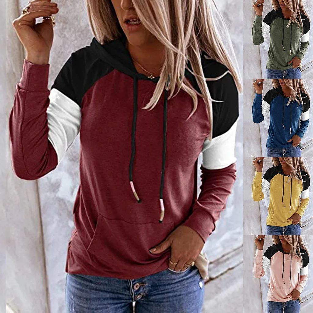 

Women's Hoodie Sweatshirt Casual Pullover Tunic Top Long Sleeve Shirt Sweatshirt Sportswear New Year's Gift Fashion Atmosphere