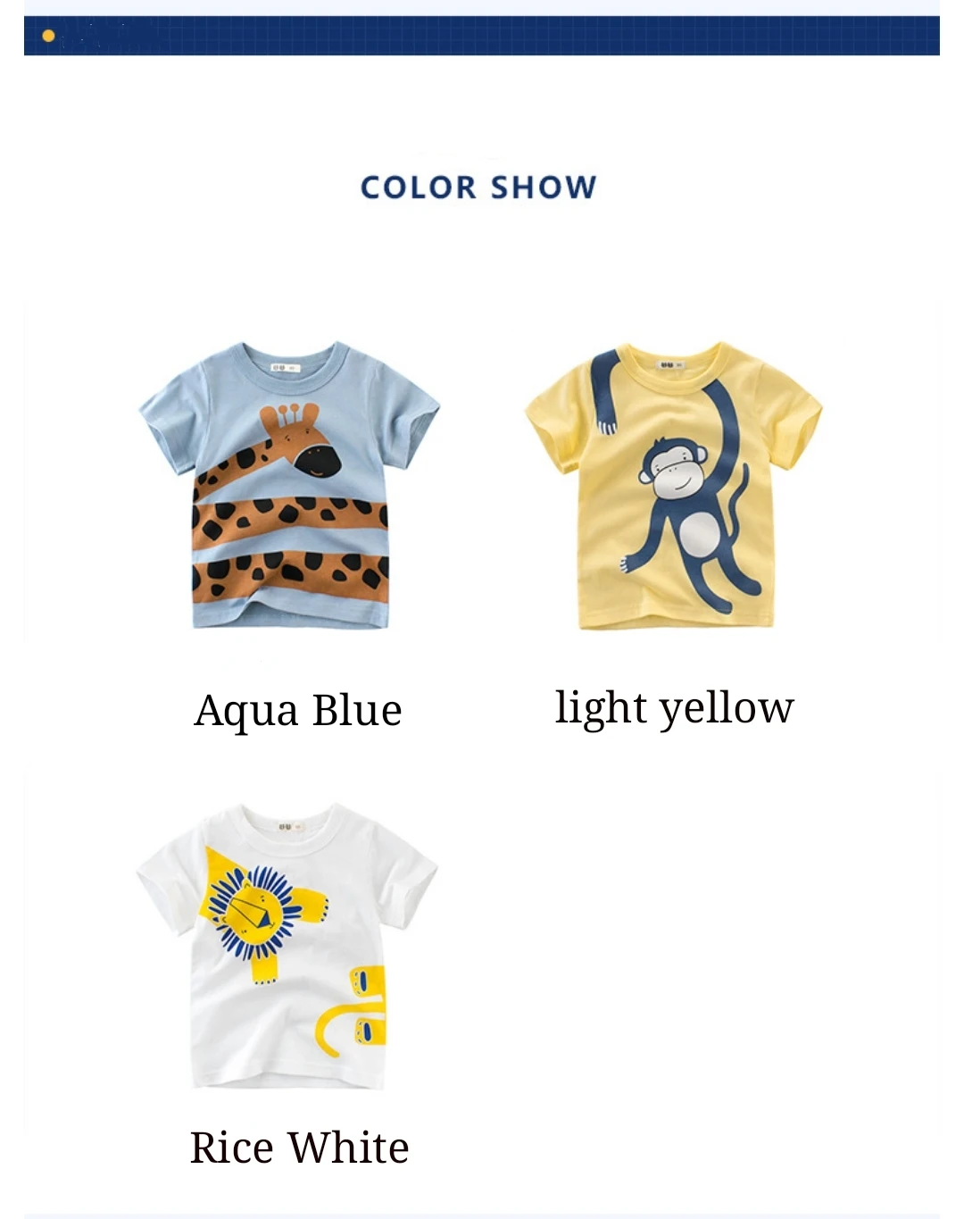 

New Summer Boys' Short Sleeve T-Shirt