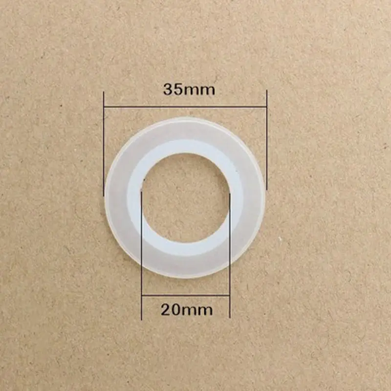 Силиконовое уплотнительное кольцо для раковины в ванной комнате черное ванны