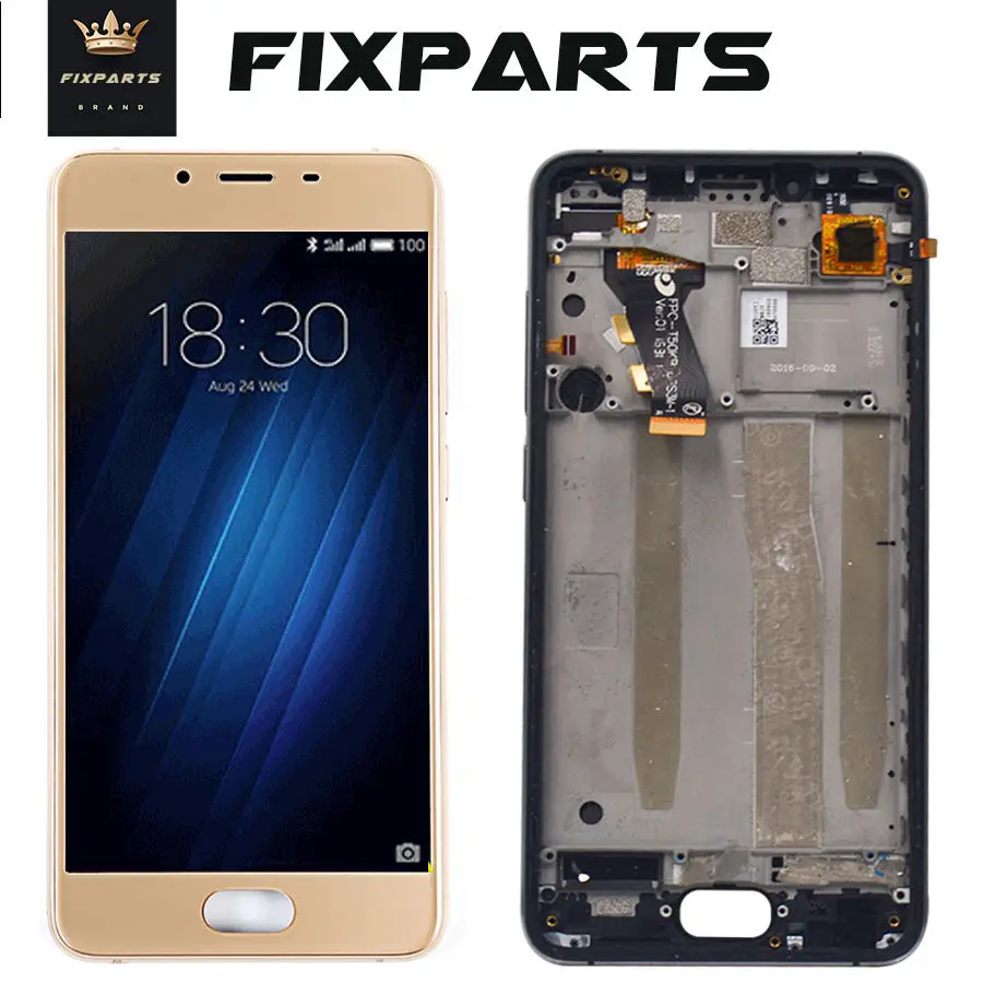 Новый 5 0 &quotMeizu U10 LCD дисплей запасные части сенсорный экран дигитайзер Meizu телефон