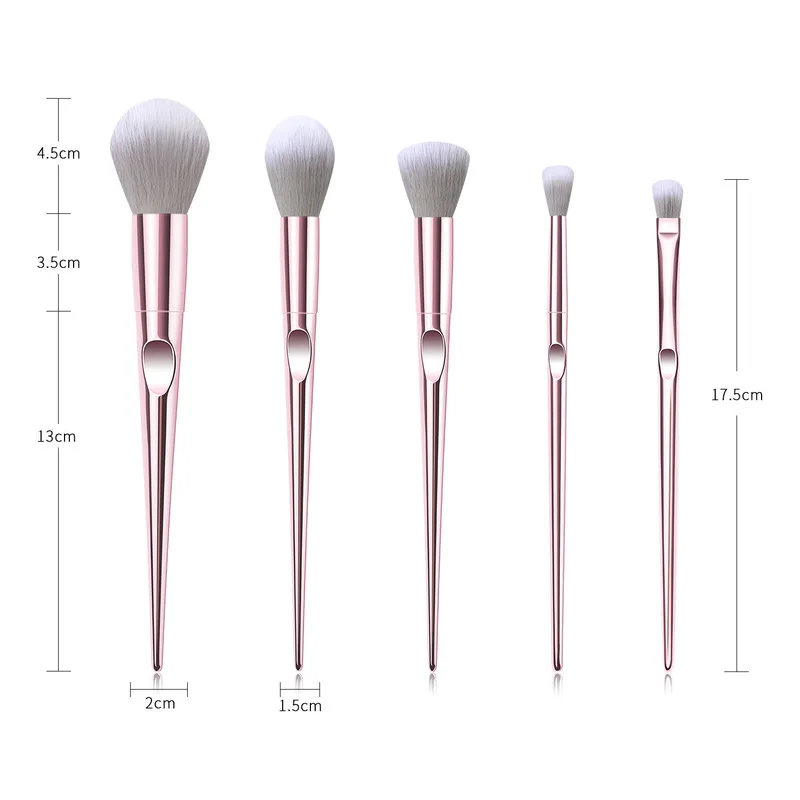 Горячая Распродажа 5 шт. расширитель для пальца набор кистей макияжа