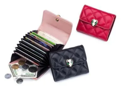 Wallet Women 2019 new Lady sheepskin Short Wallets Mini Money Purses Small Female Coin Purse Card Holder | Багаж и сумки