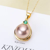 1pcs s925 sterling silver pearl tray charm connector bail pendant clasp diy necklace jewelry making accessories