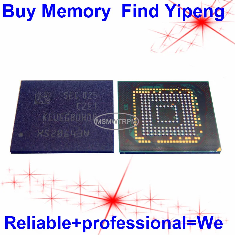 KLUEG8UHDB-C2E1 153FBGA UFS3.1 3.1 256GB Mobilephone Memory New original and Second-hand Soldered Balls Tested OK