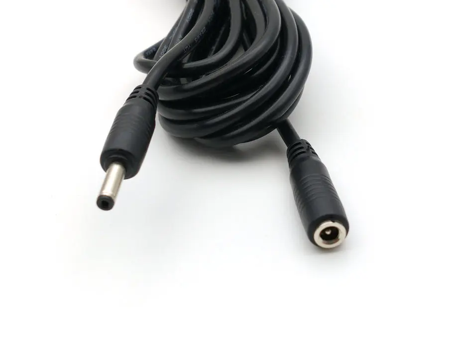 10 шт. DC 5V 3 5 мм 1 35 удлинитель питания для CCTV безопасности IP камер|cable extension cable|lot