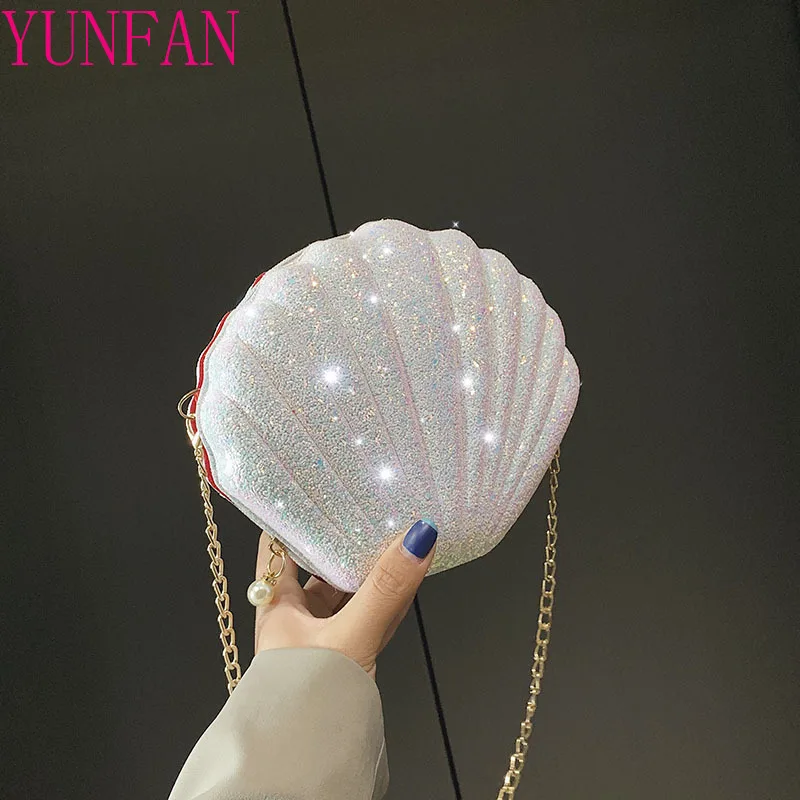 

Fashion Women 2020 New Trend Korean Personality Wild Shoulder Bag Western Chain Diagonal Shell Bags Bolsos Mujer Bolsa Feminina