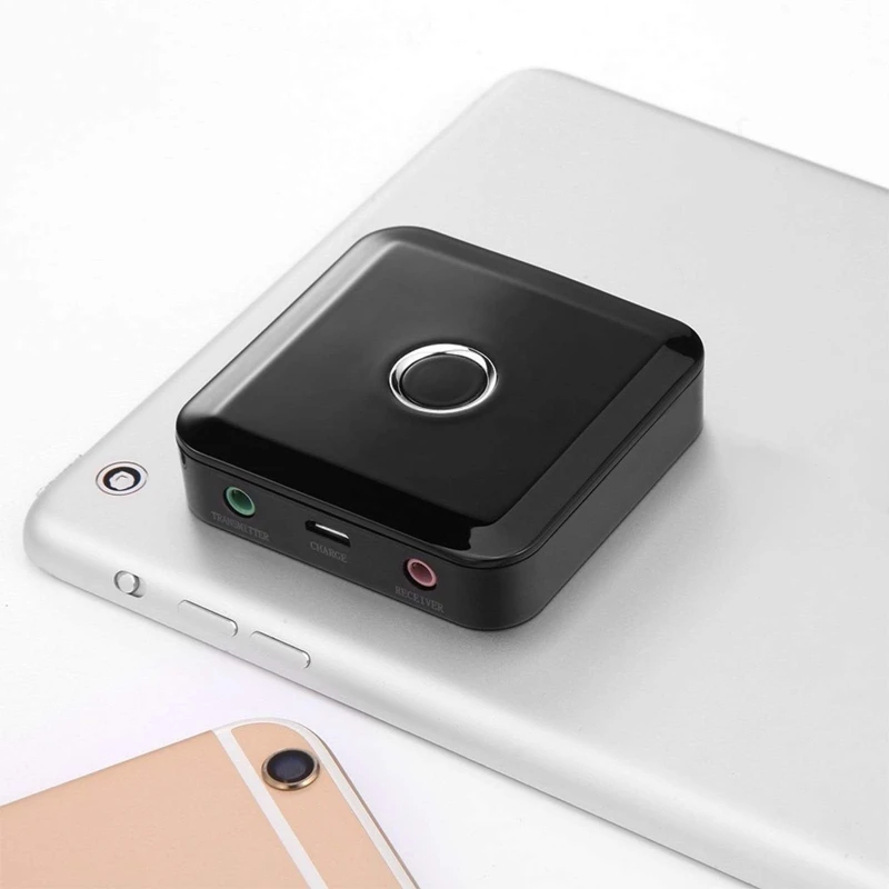 

2 in 1 Bluetooth Transmitter Receiver,Wireless Audio Transmitter Receiver Integrated Machine Suitable for Tv,Computer