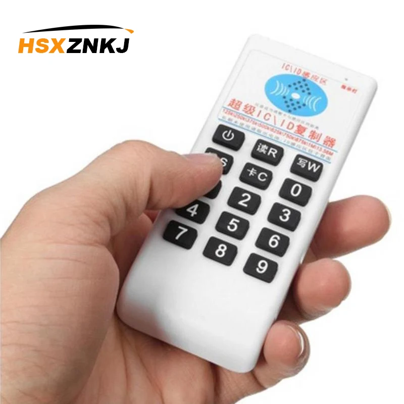 Ручной RFID 125 кГц 13 56 МГц Копир Дубликатор Cloner карта NFC IC считыватель с писателем