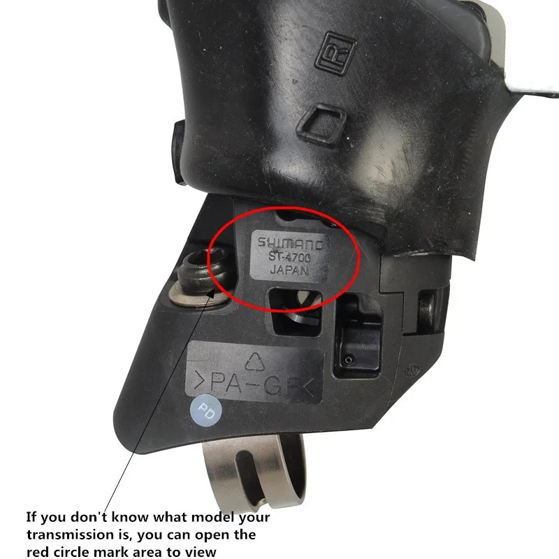 Подходит для SHIMANO SORA/Claris ST-R2000/R3000 шоссейная езда на велосипеде Передняя передача ручная замена силиконовый защитный чехол