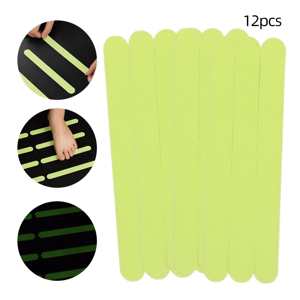 12 шт. светящиеся противоскользящие фосфоресцирующие водонепроницаемые