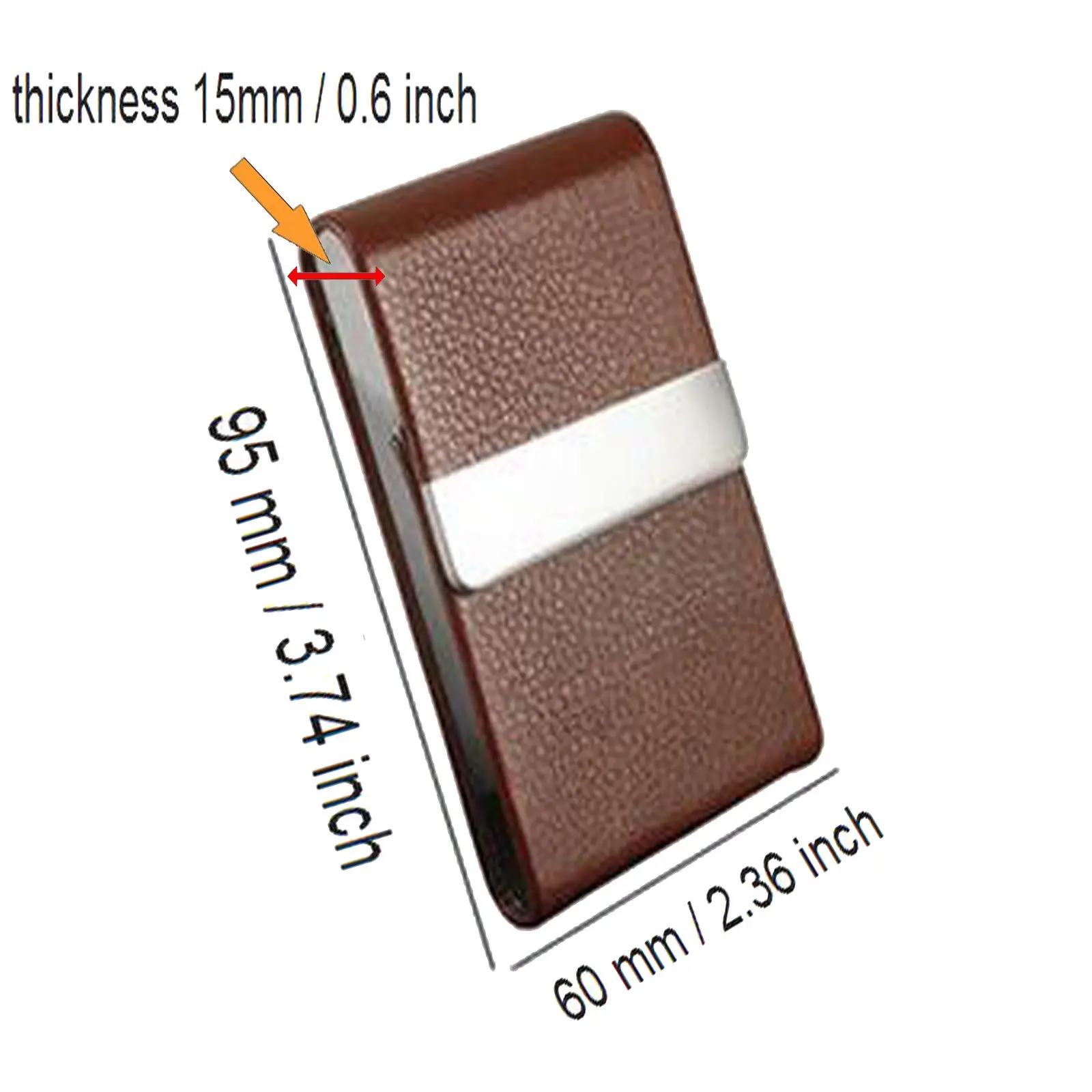 Pocket Cigarette Cigar Storage Box Case Container Holder Creative Gift Brown | Инструменты