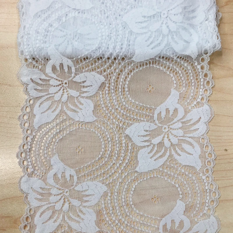 Эластичная кружевная лента для шитья 18 см | Дом и сад