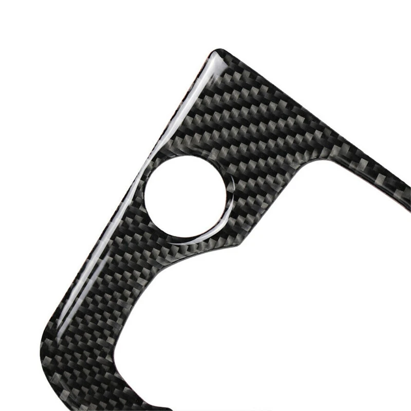 Панель из углеродного волокна коробка переключения передач рамка Накладка для