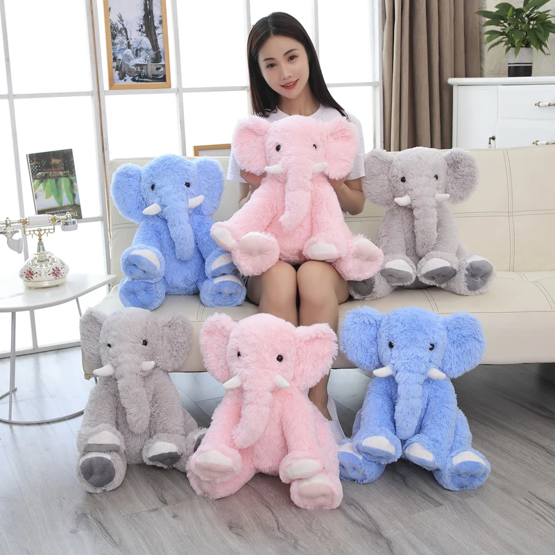 50 см новый милый красивый слон плюшевая игрушка кукла ребенок Удобная для детей