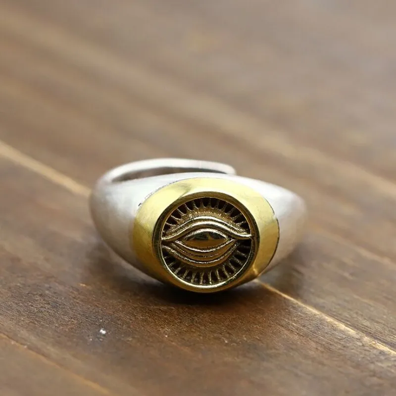 Мужское серебряное кольцо ювелирное изделие из стерлингового серебра S925 пробы |