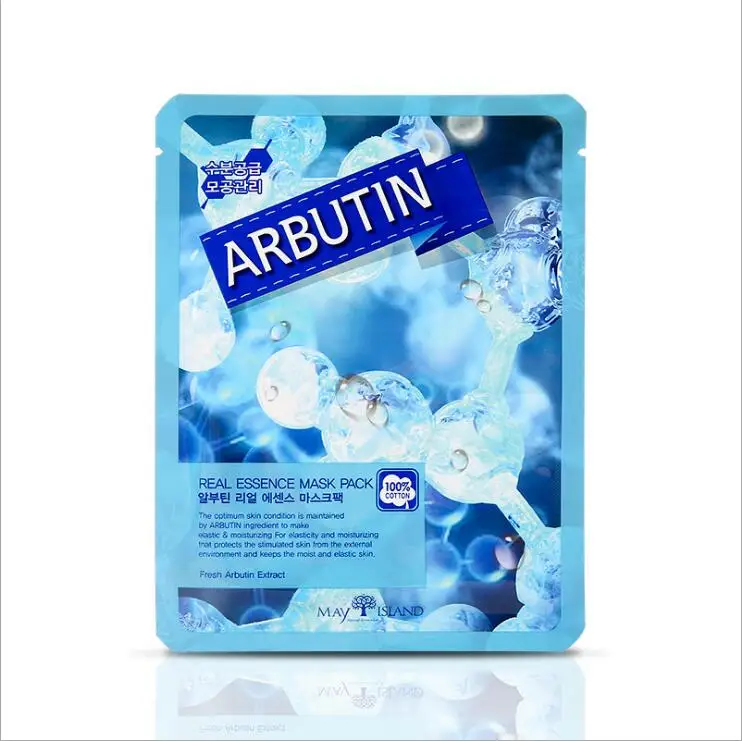 12-Arbutin 15 цветов, маска для лица I'm REAL Tony moly, увлажняющая, против старения, сужает поры, Корейская листовая маска для лица, косметика - Цвет: 12-Arbutin