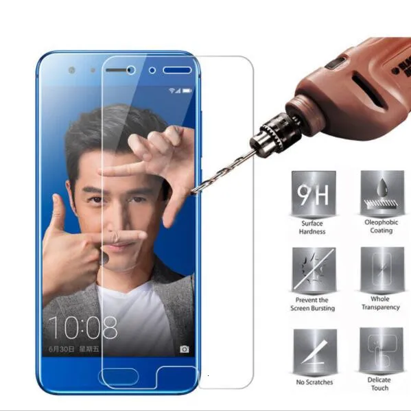Передняя пленка для Huawei Honor 9 протектор экрана 9H 2.5D Защитная телефона
