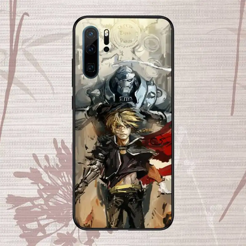 

FullMetal Alchemist Anime Phone Case For Huawei P20 P30 P40 lite Pro P Smart 2019 Mate 10 20 Lite Pro Nova 5t