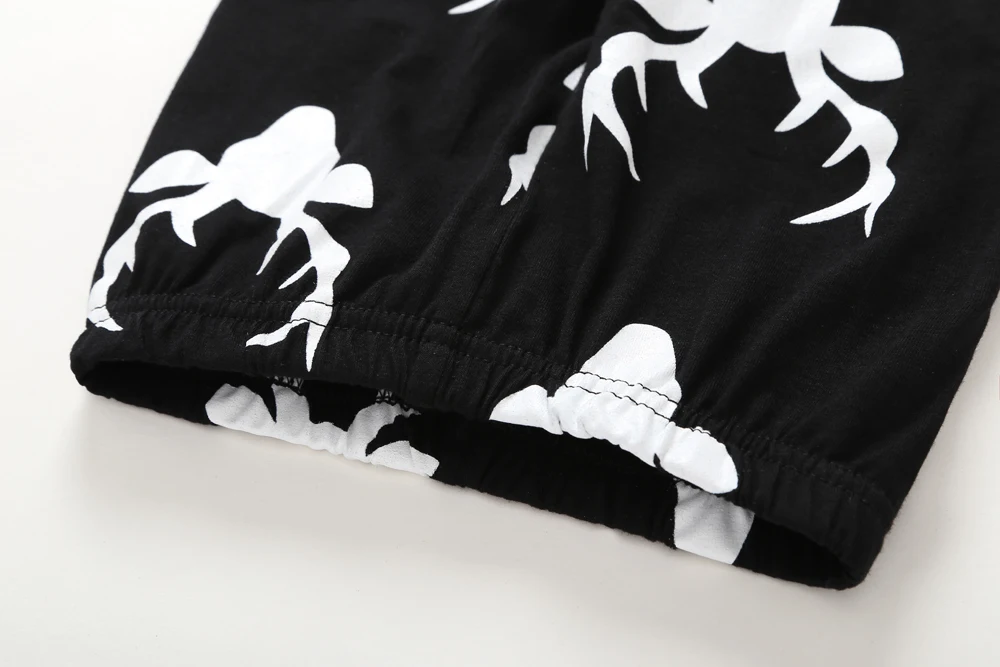 Детская одежда для девочек с длинными рукавами боди + Штаны шляпа рисунком оленя