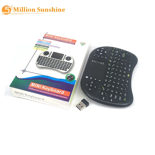 

Raspberry pi 2.4GHz Mini Wireless Keyboard Fly Air Mouse Multi-Media Remote Control Touchpad Handheld for Android TV BOX