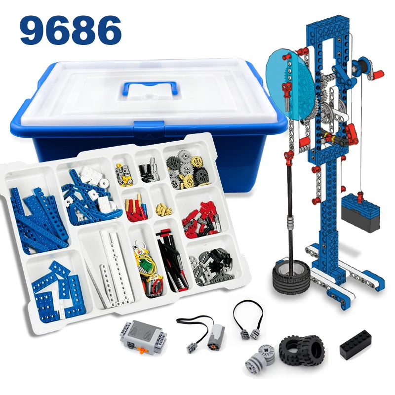 Совместимость 9686 DIY 9656. Детали строительных блоков. Вспомогательный набор для