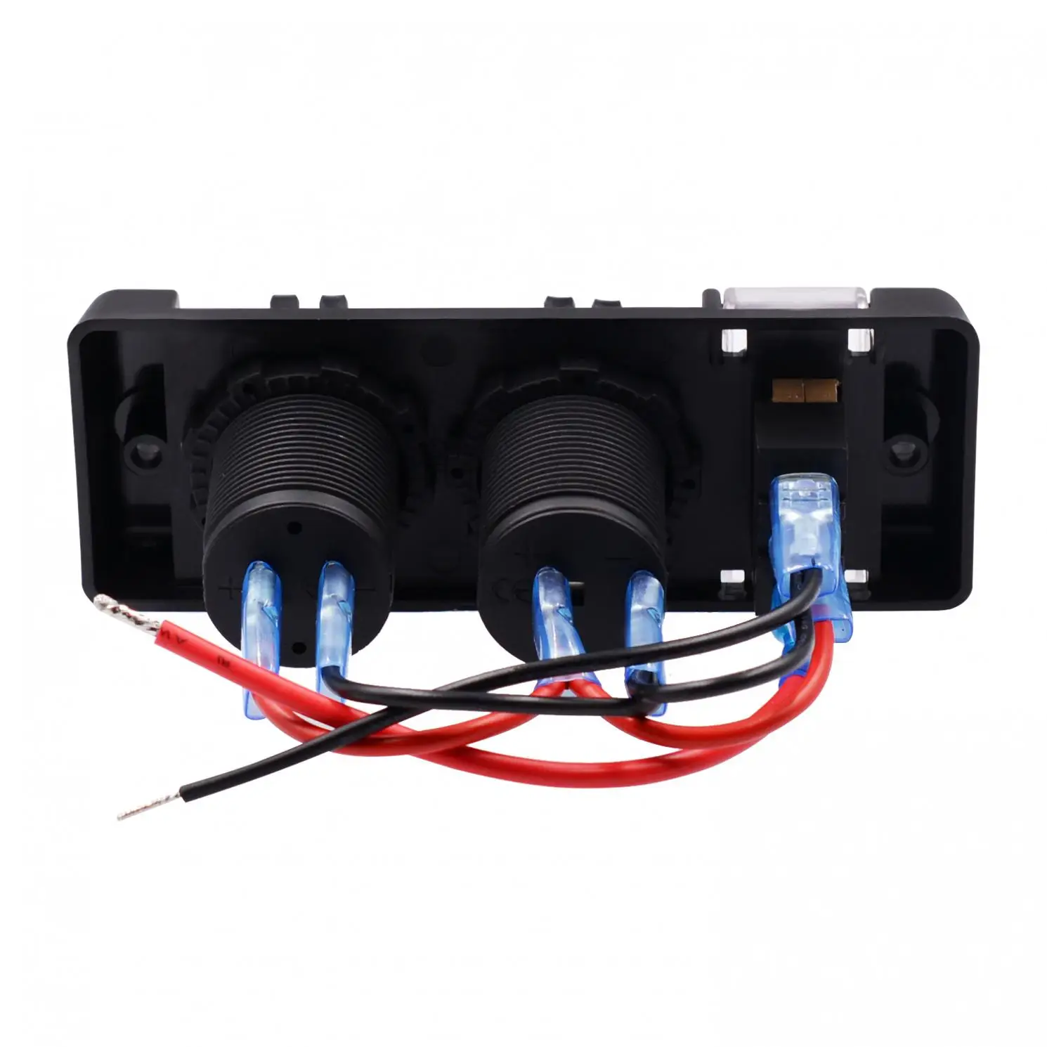 Автомобильное зарядное устройство 12 в 16 А двойной USB сплиттер адаптер трехбитный