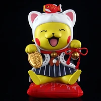 pok%c3%a9mon toys pikachu cos lucky cat 14cm boxed figure model ornaments toy gifts for children