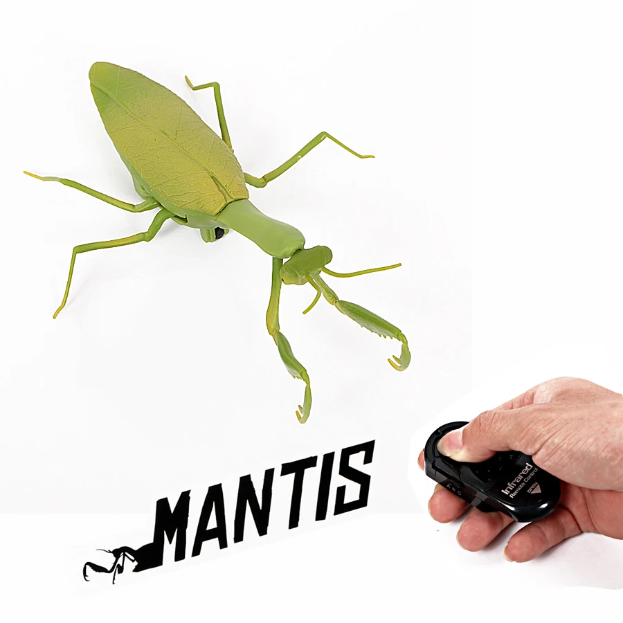 Реалистичный инфракрасный мантис RC розыгрыш в виде насекомых страшный трюк