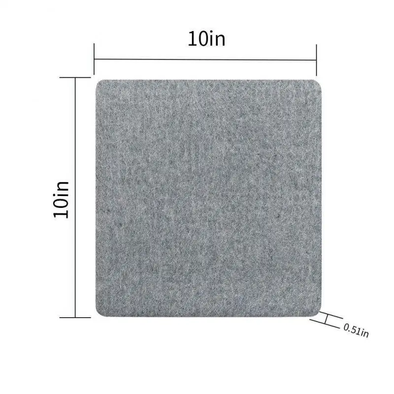 Шерстяной коврик для глажки термостойкая гладильная доска из войлока 3 вида на