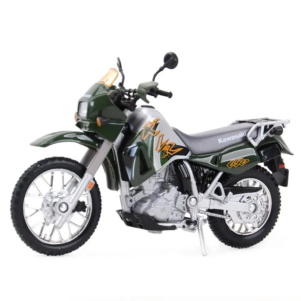 Welly 1:18 Kawasaki2002 KLR 650 Литой Транспортных средств Коллекционная хобби модель