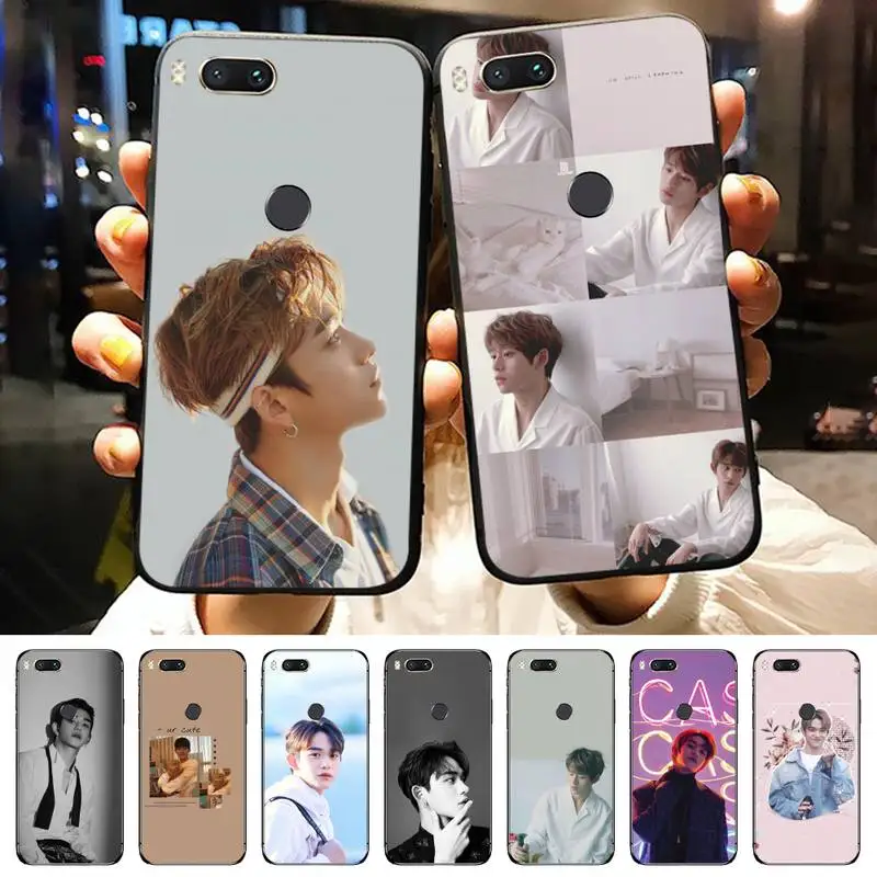 

nct lucas kpop group Phone Case For Xiaomi Redmi note 7 8 9 11 t s 10 A pro lite funda shell