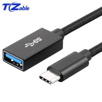 otg type c extension cord usb 3 0 female to usb c 3 1 male data cable usb charging data transmission usb c converter adapter