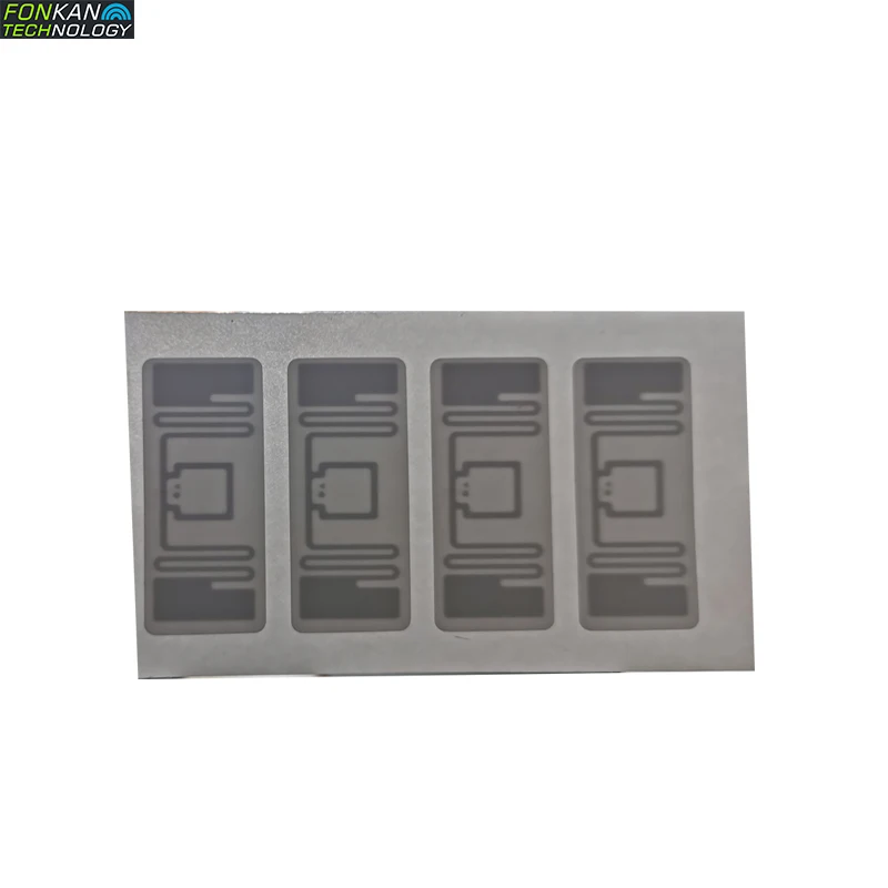 FONKAN метка Диапазона UHF RFID для MR6 чип 43x18 мм EPC C1G2 белый ярлык наклейки может быть