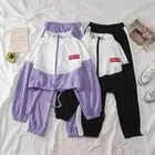 Костюм-двойка с длинными рукавами, в стиле преппи, Свободный Повседневный Спортивный костюм в Корейском стиле, для студентов, весна 2021