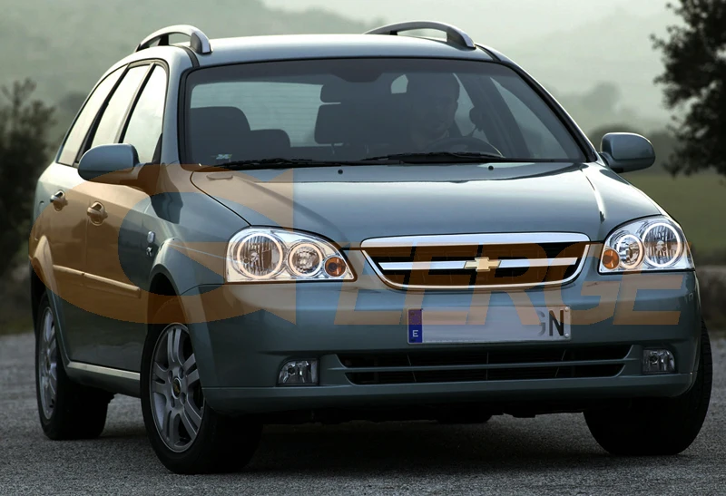 

For Chevrolet Lacetti Optra Nubira 2005 2006 2007 2008 2009 Excellent Ultra bright CCFL Angel Eyes Halo Rings kit Day Light