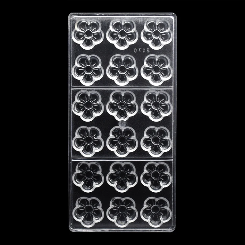 Поликарбонатная форма для шоколада формы кондитерских изделий цветов помадки