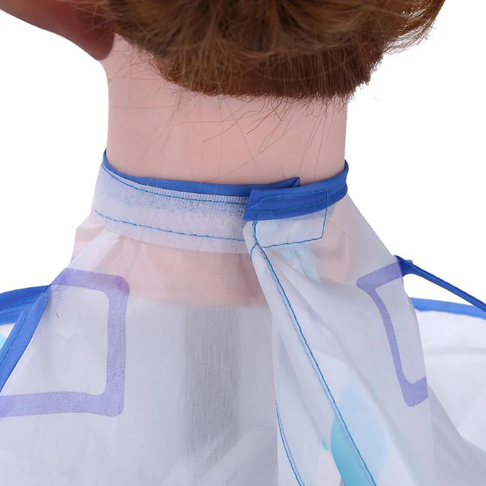 Детская круглая накидка для стрижки волос Складная Водонепроницаемая тканевая