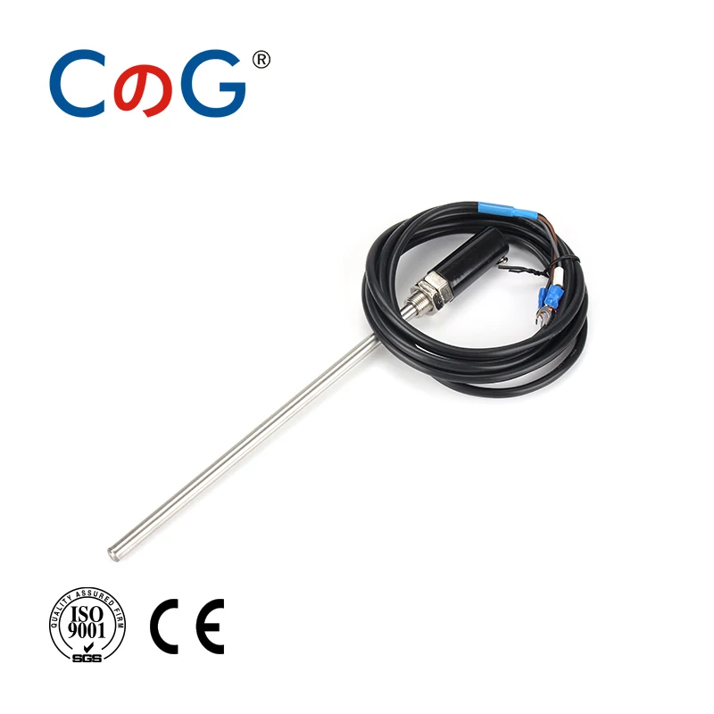 

Датчик температуры для термопары, CG WZPT-03 PT100, 1 м, M12, с кабелем 3 м, 50 мм/100/150/200