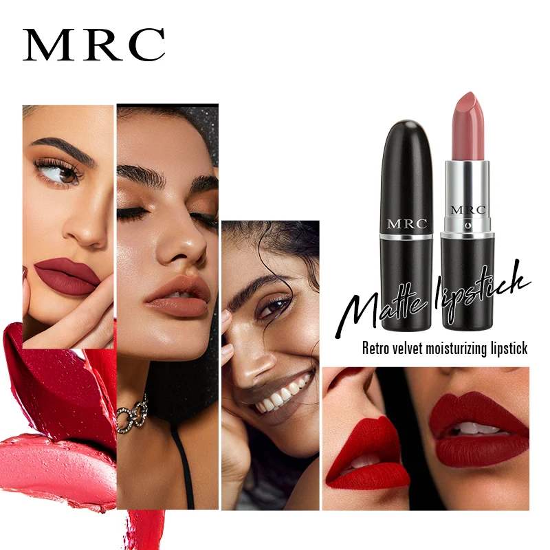 MRC матовая губная помада с высоким пигментом 24 цвета бархатная долговечная