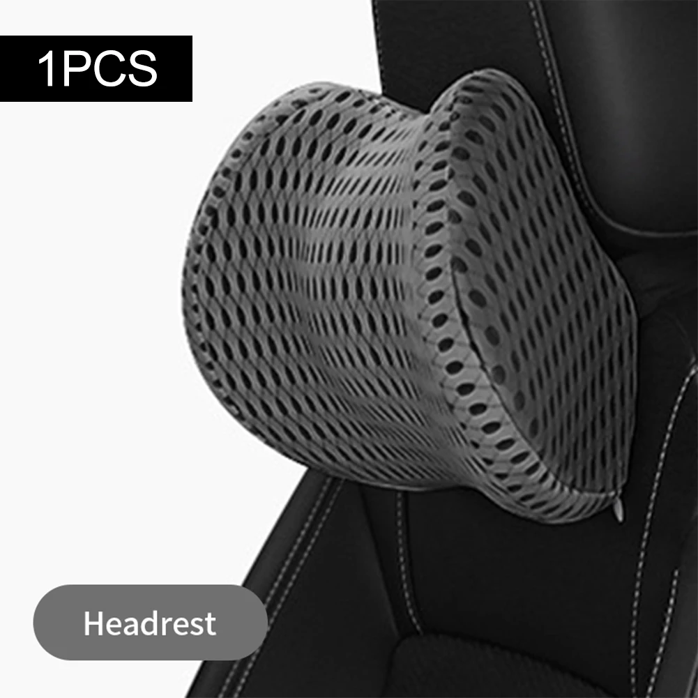 

Car Headrest Neck Pillow Support Lumbar Back Pillow Memory Foam Universal Head Back Support Cushion Car Interior Accessories