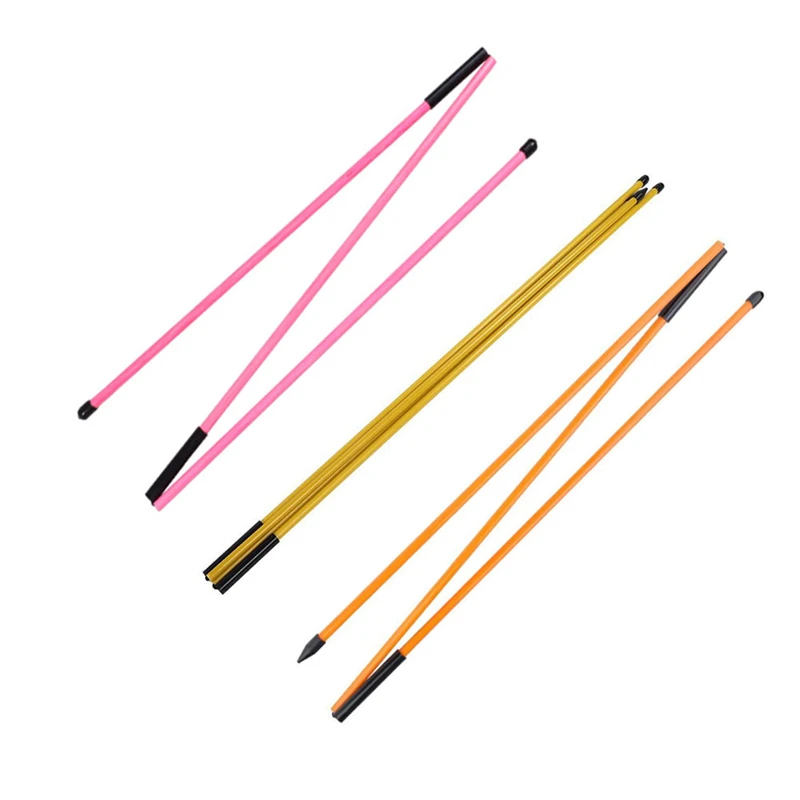 

Golf Alignment Stick Putting Training Aid To Improve Golf Skills Ball Position Scores Swing Plane Orange Fiberglass