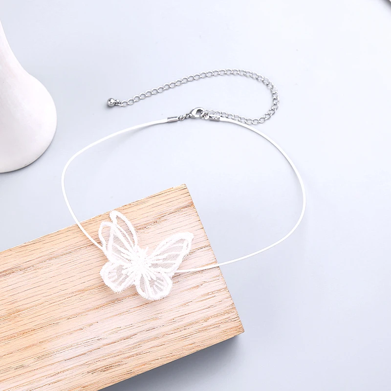 Новое поступление панк богемное ожерелье-чокер для женщин черно-белое ожерелье