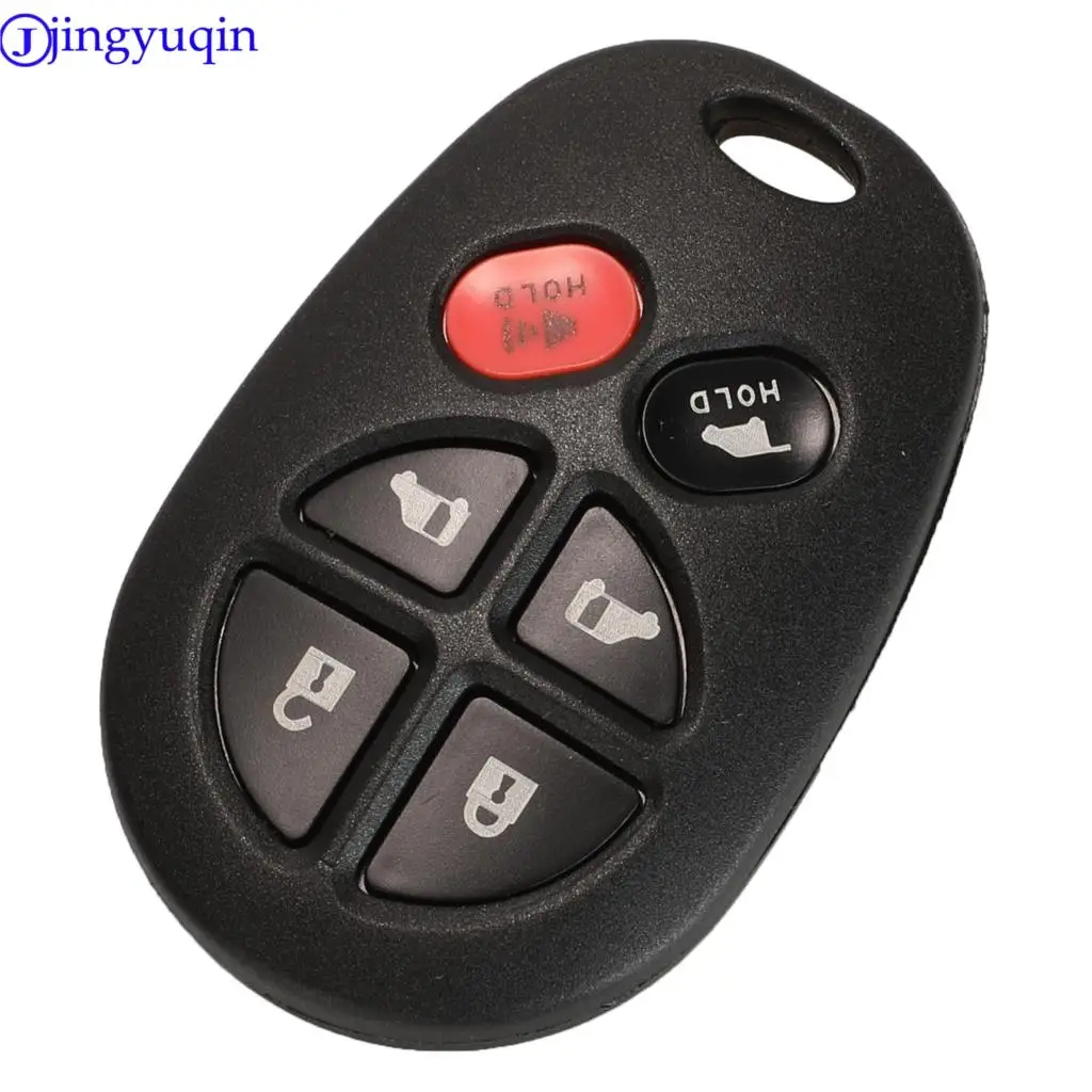 jingyuqin Remote Car Key Fob Case Cover For Toyota Sienna 2004 2005 2006 2007 2008 2009 2010 2011 2012 2013 FCC|fob cover|fob casefob key |