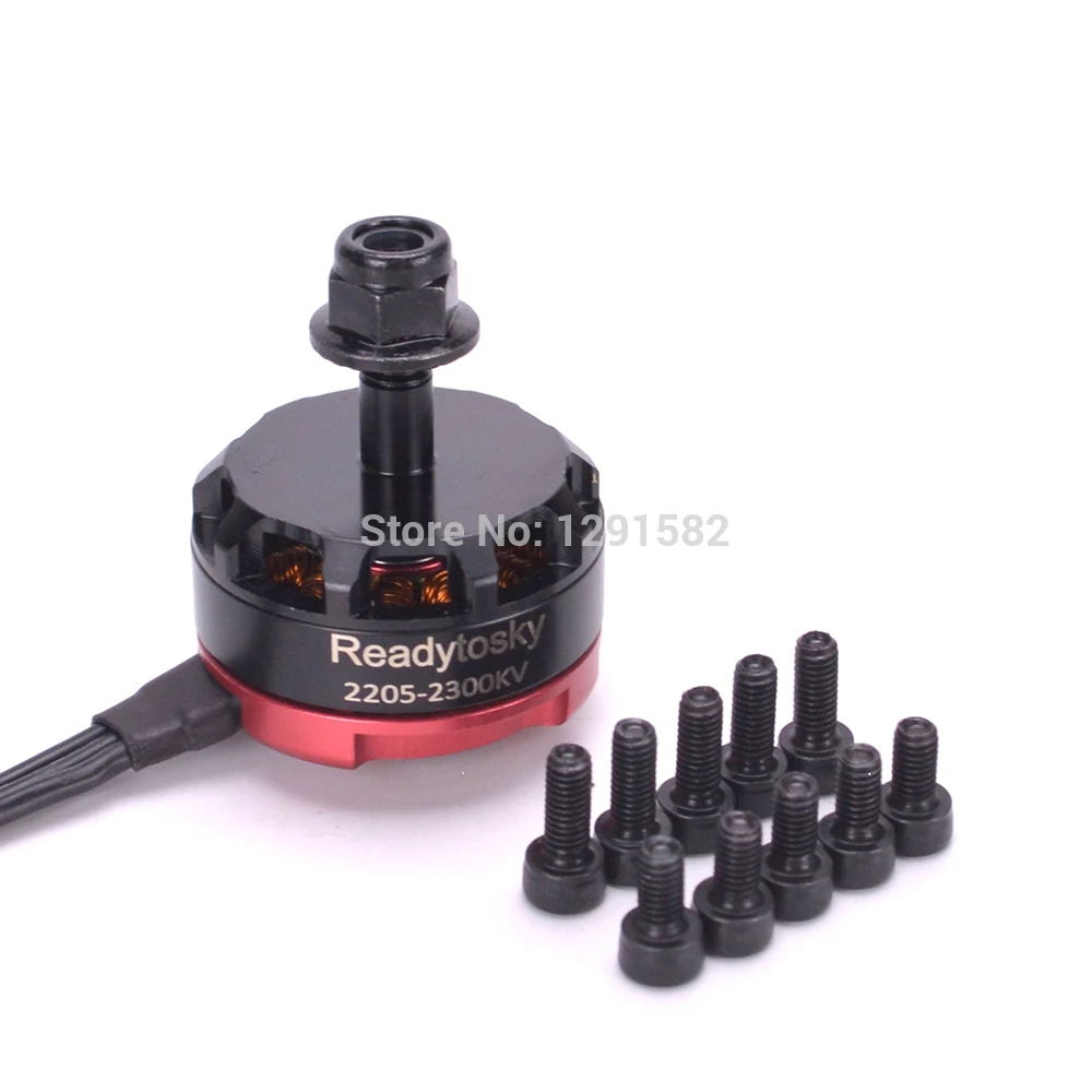 RS2205 2205 2300kv бесщеточный двигатель 3 4S для QAV R 220 250 с видом от первого лица защитной