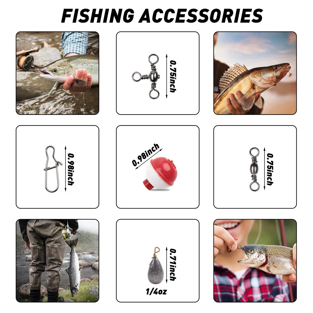 148 шт. ящик для рыболовных снастей комплект включает в себя жесткие приманки