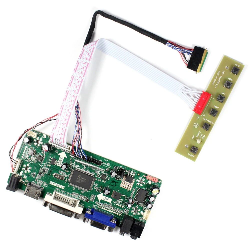 Комплект дисплей запасные части модуль аксессуары DIY Аудио VGA DVI Монитор ТВ HDMI для