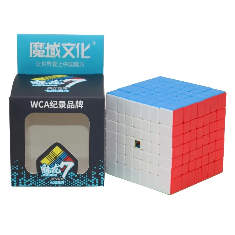 

MoYu Meilong 7x7x7 Magic Cube MF7 Mofangjiaoshi Speed Puzzle Cube Cubing Classroom 7x7 Antistress Toys For Children